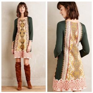 ANTHROPOLOGIE Knitted Knotted Lanka
Sweater Dress Women’s XS